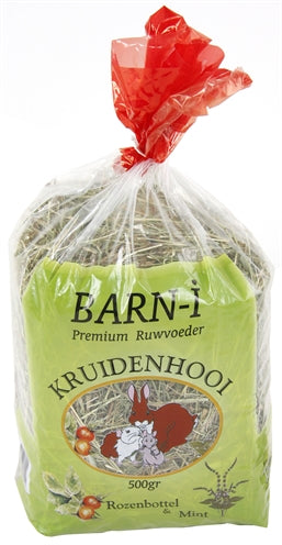 BARN-I KRUIDENHOOI ROZENBOTTEL / MINT 6X500 GR