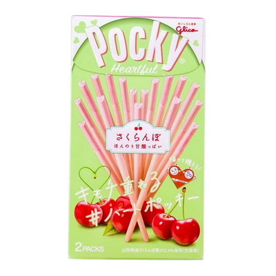 JP Biscuit Sticks Heart Cherry Flavor 54,6g