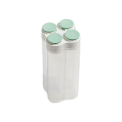 Food Storage Containers Green&White