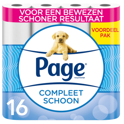 Page Compleet Schoon Toiletpapier 16 Rollen