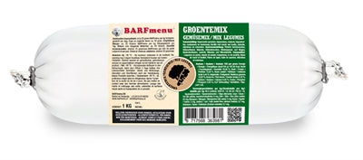 BARFMENU GROENTEMIX HONDENVOER 1000 GR