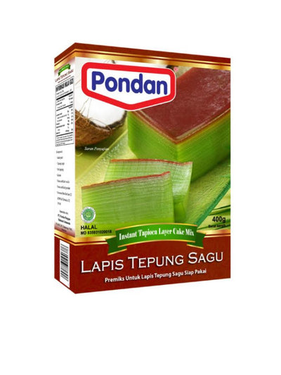Pondan - Lapis Tepung Sagu