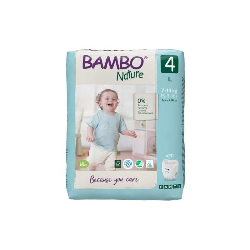 Bambo Nature Premium Training Pants Size 4 L - 20pcs