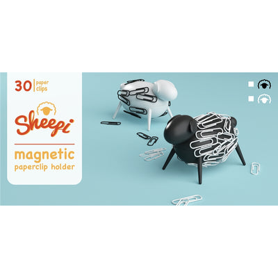 DesignNest Sheepi Magnetic Paperclip Holder
