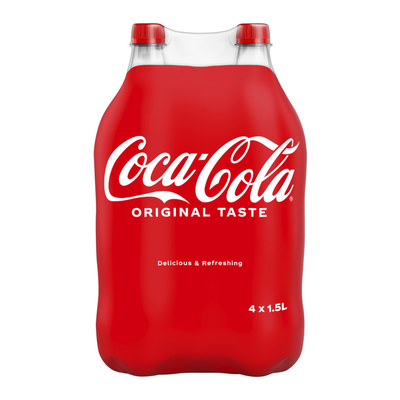 Coca-Cola original taste 4 bottles