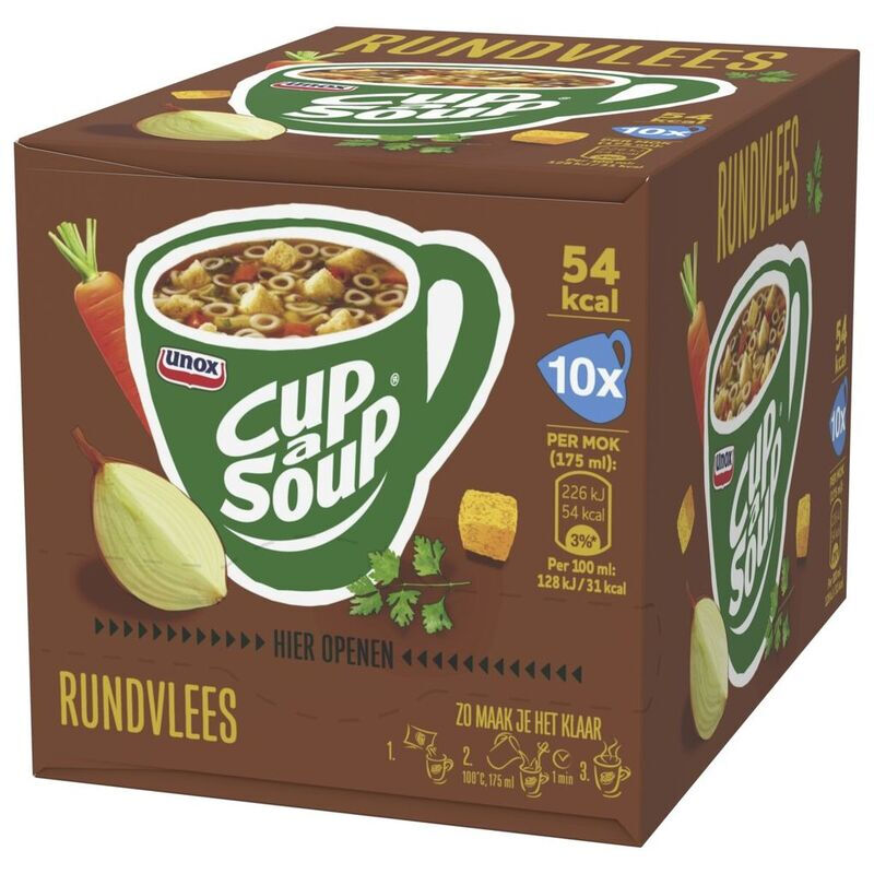 Unox Beef Cup-a-Soup 10 x 175ml
