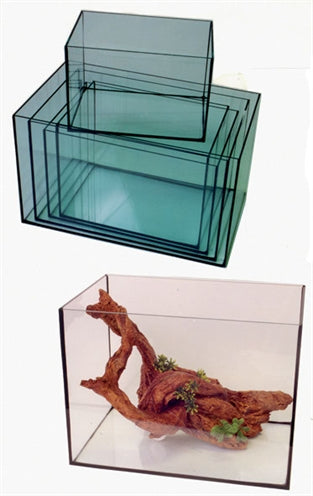 GELIJMD AQUARIUM ZWARTE KITNADEN 50X30X30 CM