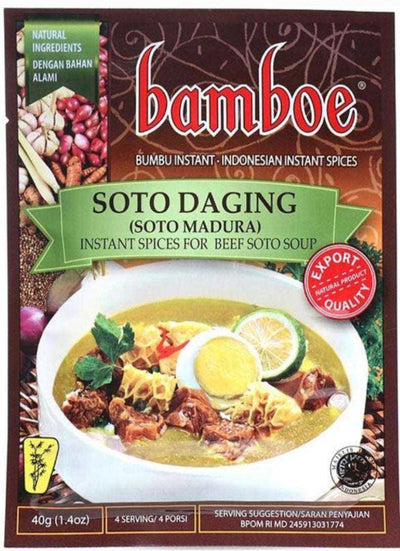 Bamboe Soto Daging Soto Madura