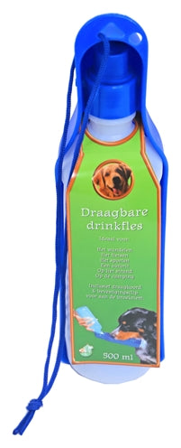 DRINKFLES DRAAGBAAR AAN KOORD 500 ML