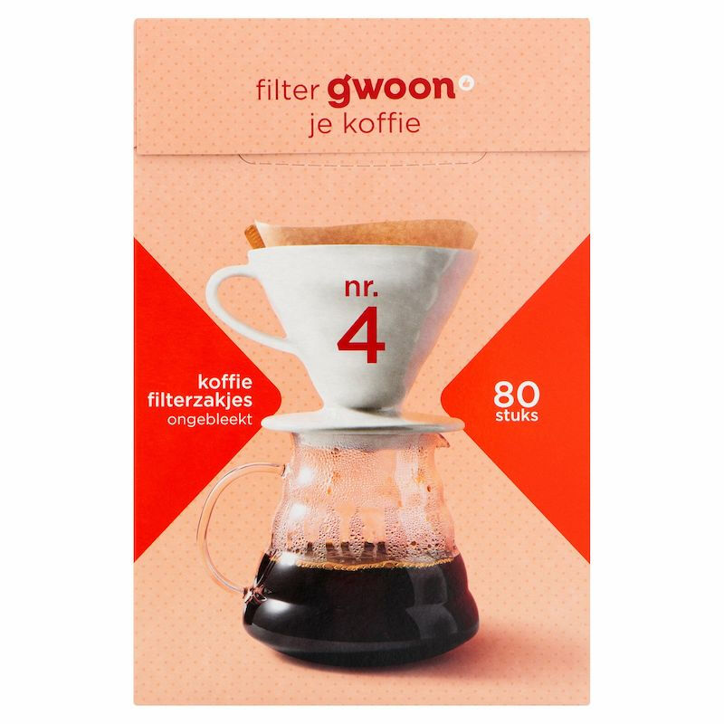 G'woon Filter Bags Brown 80pcs
