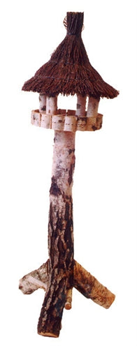 VOEDERHUIS BERKEN ROND LUXE TENEN DAK 