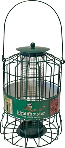 METALEN PINDAHOUDER VOOR KLEINE VOGELS GROEN 17X24 CM