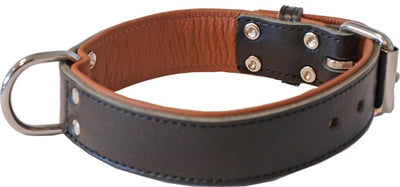HALSBAND BREED LUXE DONKERBRUIN 30 MMX50 CM