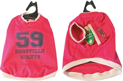 BOONY HONDEN T-SHIRT DOGSVILLE GIANTS ROZE 32 CM