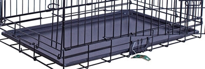 ABS LADE VOOR DRAADKOOI NR 5 ZWART 120X74 CM