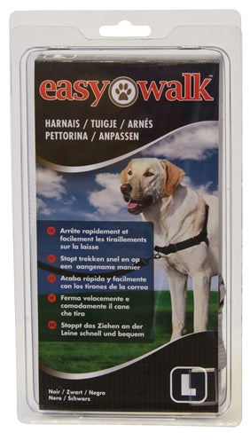 PREMIER EASY WALK ANTI-TREK TUIG ZWART L