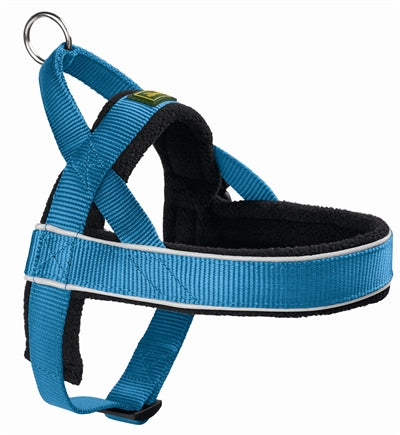 HUNTER HARNAS NORWEGER RACING NYLON PETROL BLAUW/ZWART SMALL 42-53X2 CM
