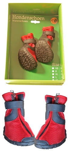 BOONY WATERHONDENSCHOENEN ROOD/ZWART SMALL