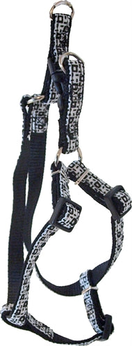 NYLON BH-TUIG RUIT ZWART 20 MMX55-75 CM