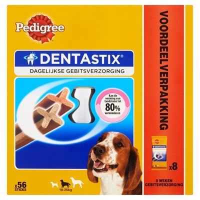PEDIGREE DENTASTIX MEDIUM ACTIEPACK 56 ST 1440 GR