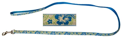NYLON/PU LIJN GLOW BLAUW 15 MMX130 CM