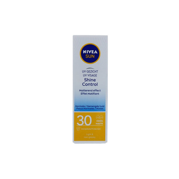 Nivea Sun Facial Sun Cream Shine Control SPF 30 50 ml