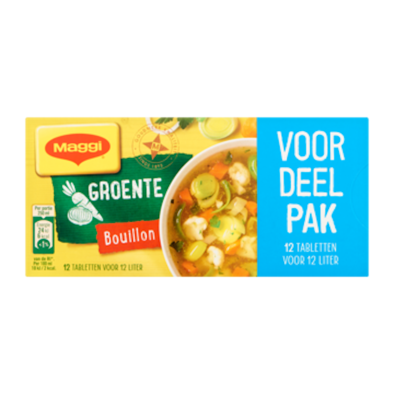 Maggi Bouillon Vegetables Stock Cube 122.4g
