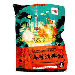 Baijia Shanghai Onion Oil Dry Noodle Fl 105g