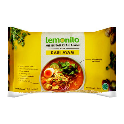 LEMONILO Mie Instant Kari Ayam 73g