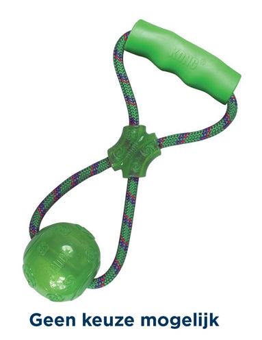 ! KONG SQUEEZZ BALL MET HANDVAT 32X12.5X7.5 CM