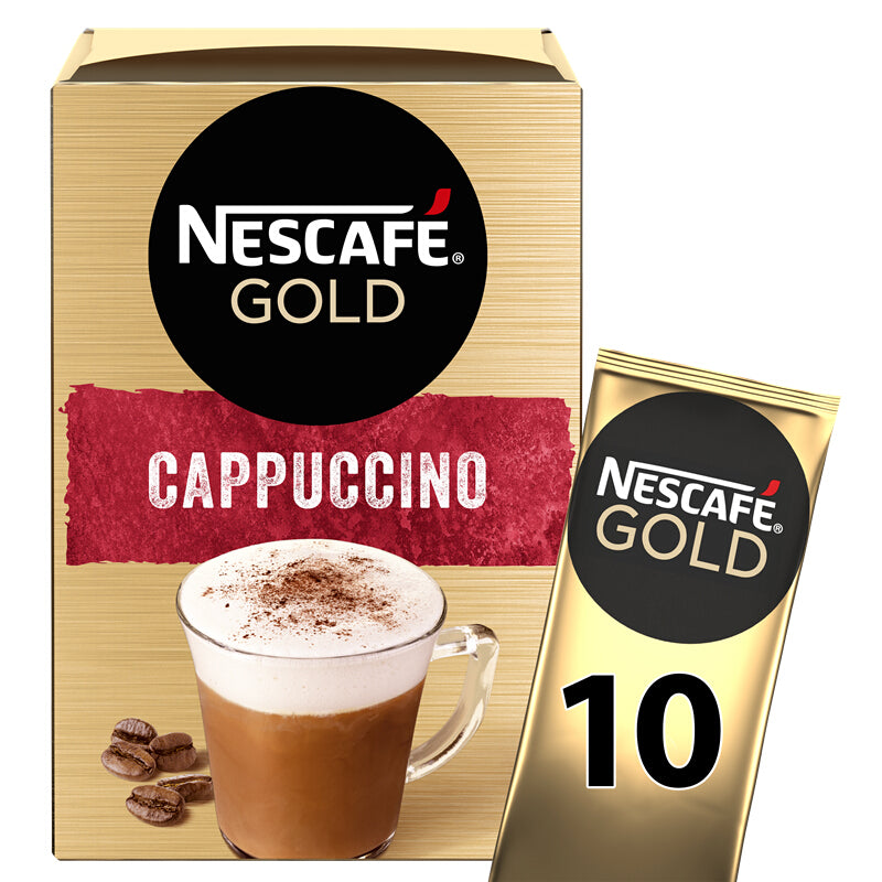 Nescafe Gold Cappuccino Unsweetened 10 sticks