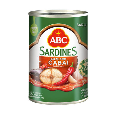 ABC Sardine Extra Pedas 425g TOKOPOINT.COM