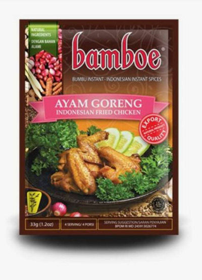 Bamboe Ayam Goreng Instant Seasoning Mix