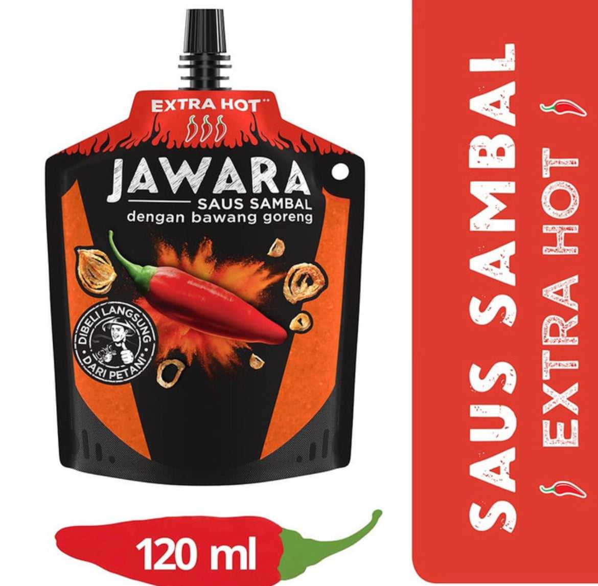 Jawara Saus Sambal Extra Pedas