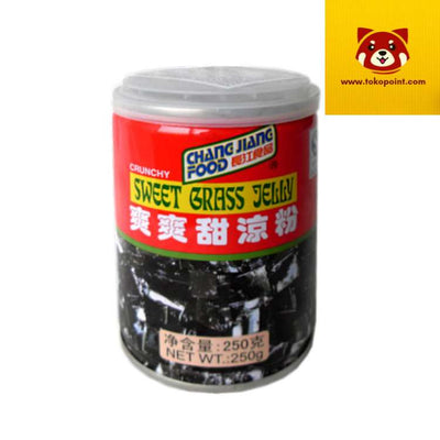 Chang Jiang Sweet Grass Jelly 250g tin Ready to Eat Cincau Hitam