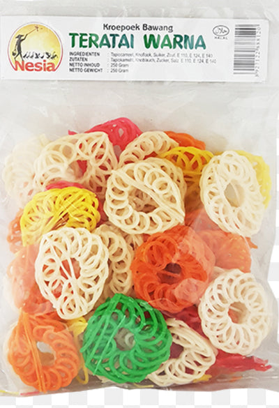 NESIA kerupuk Teratai Warna 250g