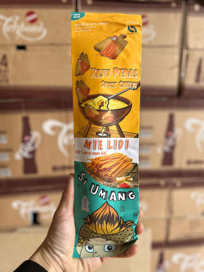Mie Lidi  Si Umang Keju Pedas 130g