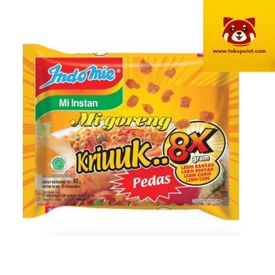 Indomie goreng kriuuuk pedas 90g
