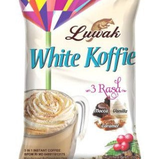 Luwak White Koffie 3 Smaken 200GR