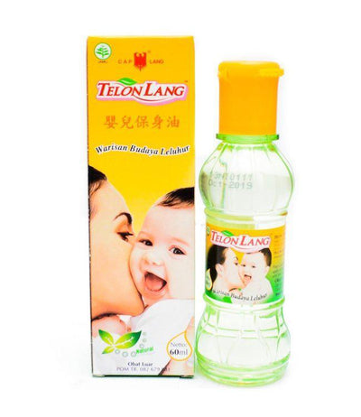 Cap Lang Telon Oil Massage for baby 60ML