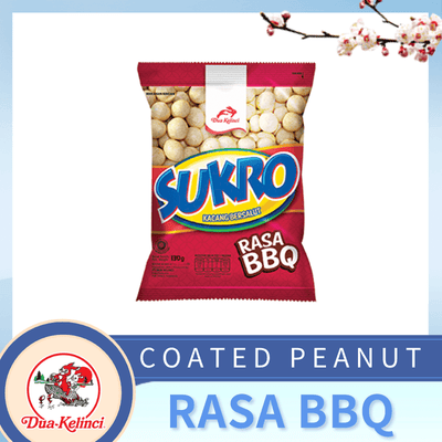 Dua Kelinci Sukro BBQ Coated Peanuts