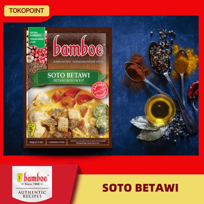 Bamboe Soto Betawi Seasoning Mix
