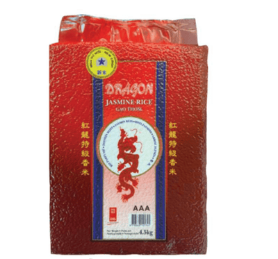 Red Dragon Jasmine Rice 4.5kg