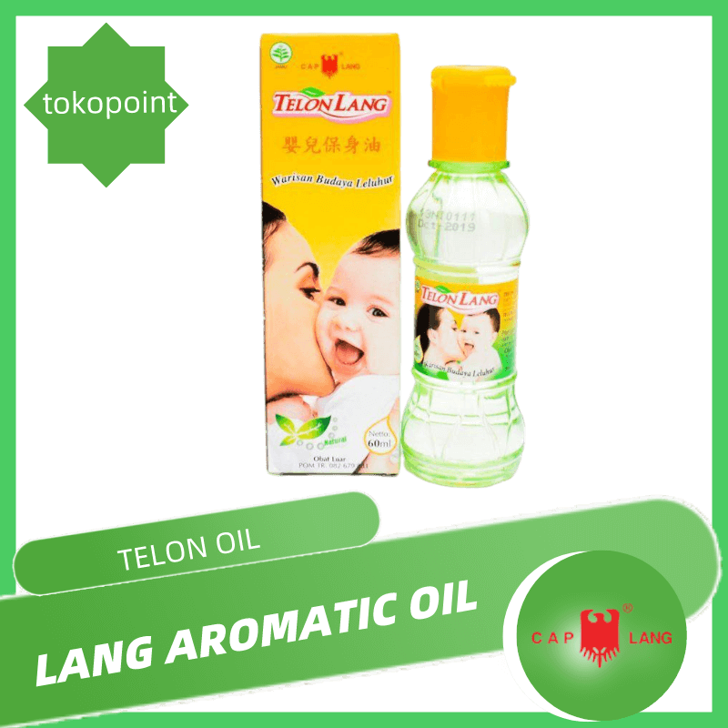 Cap Lang Telon Oil Massage for baby 60ML