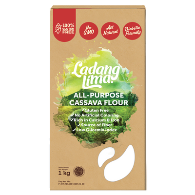 Tepung Ladang Lima all purpose cassava flour 1Kg  - TOKOPOINT.COM