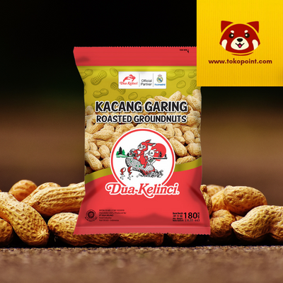 Dua Kelinci Kacang Garing Roasted Peanut 180g