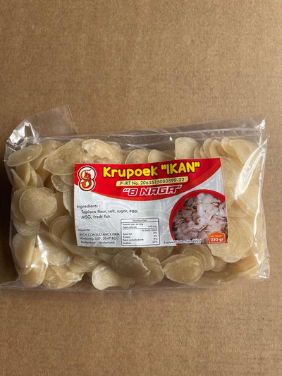 8 Naga Kerupuk ikan 250g