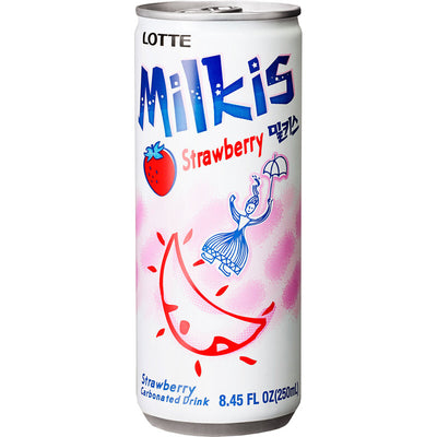 Lotte Milkis Soft Drink Strawberry