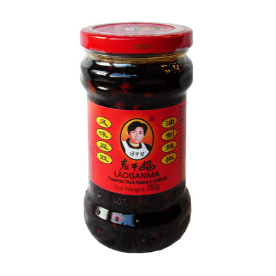 Lao Gan Ma Preserved Black Beans in Chili Oil 280g