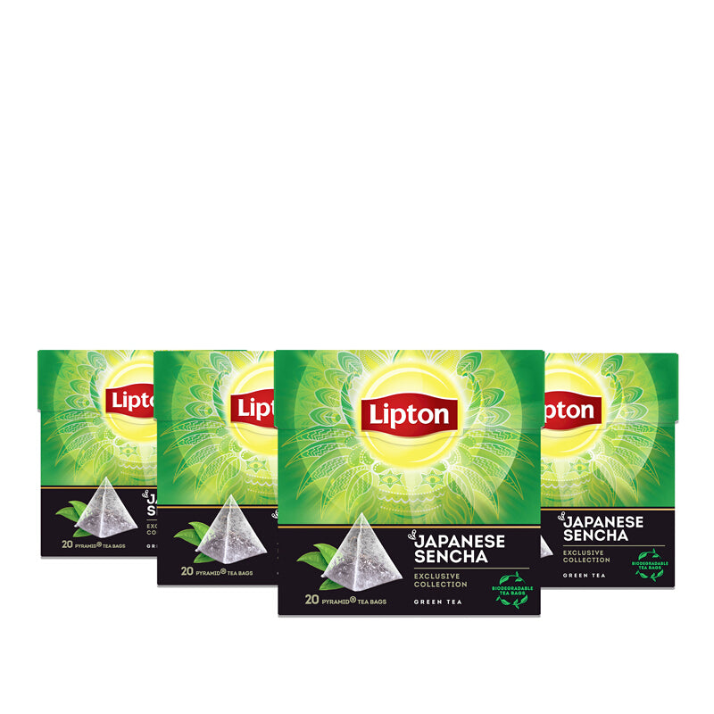 Lipton Tea Green Sencha 4 Pack 20pcs